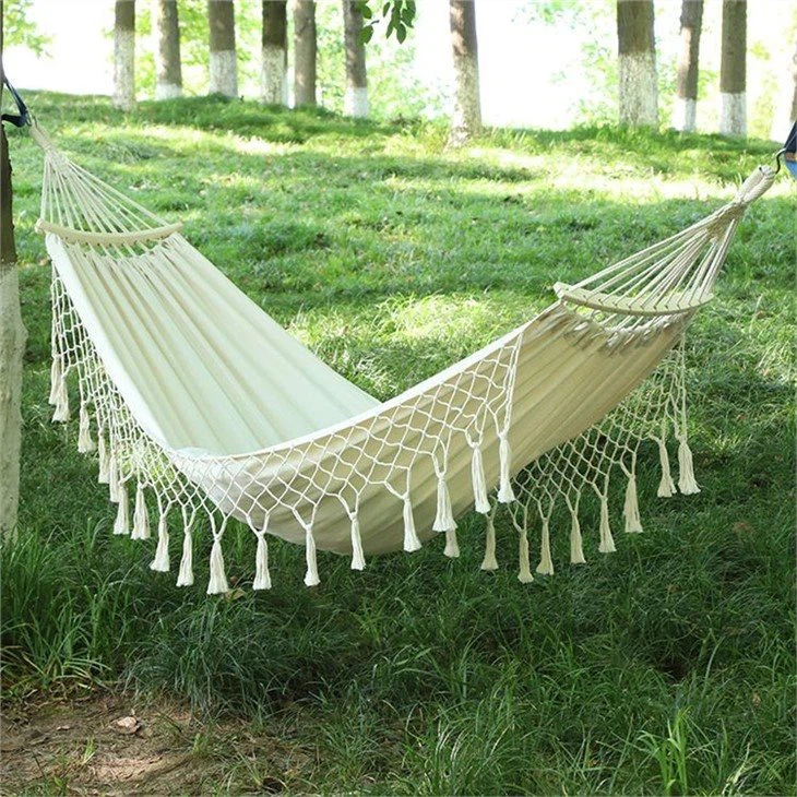 Indoor Macrame Garden Hammock-4(001)